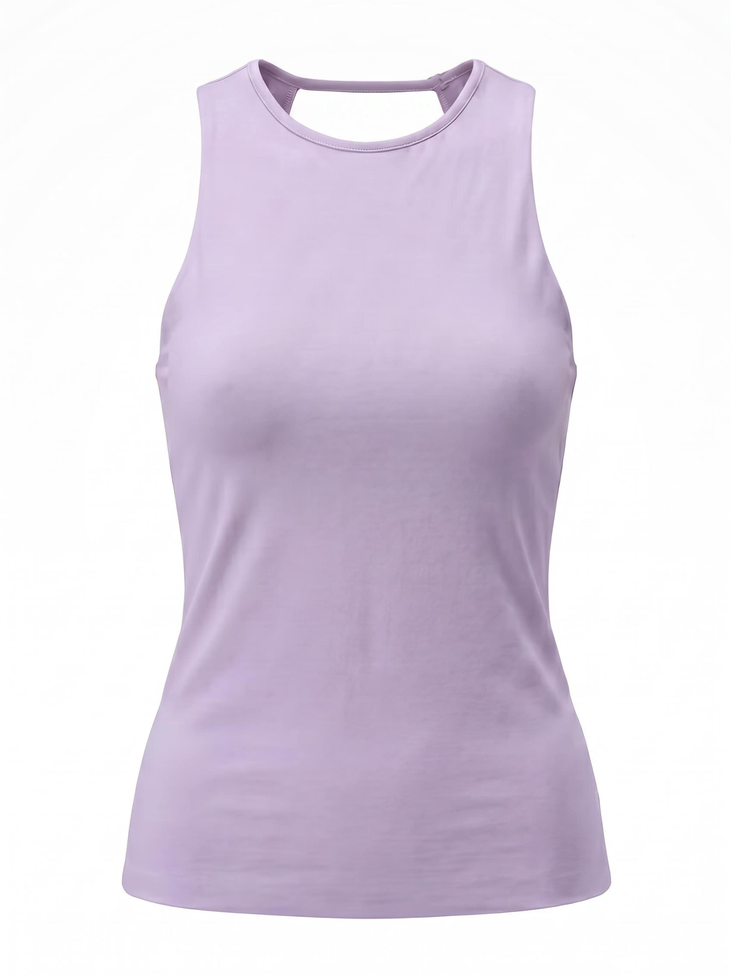 LOTUSCRAFTS Sports Top 'ALA Tank Tee' in Purple: front