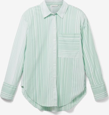 TOM TAILOR Blouse in Green: front