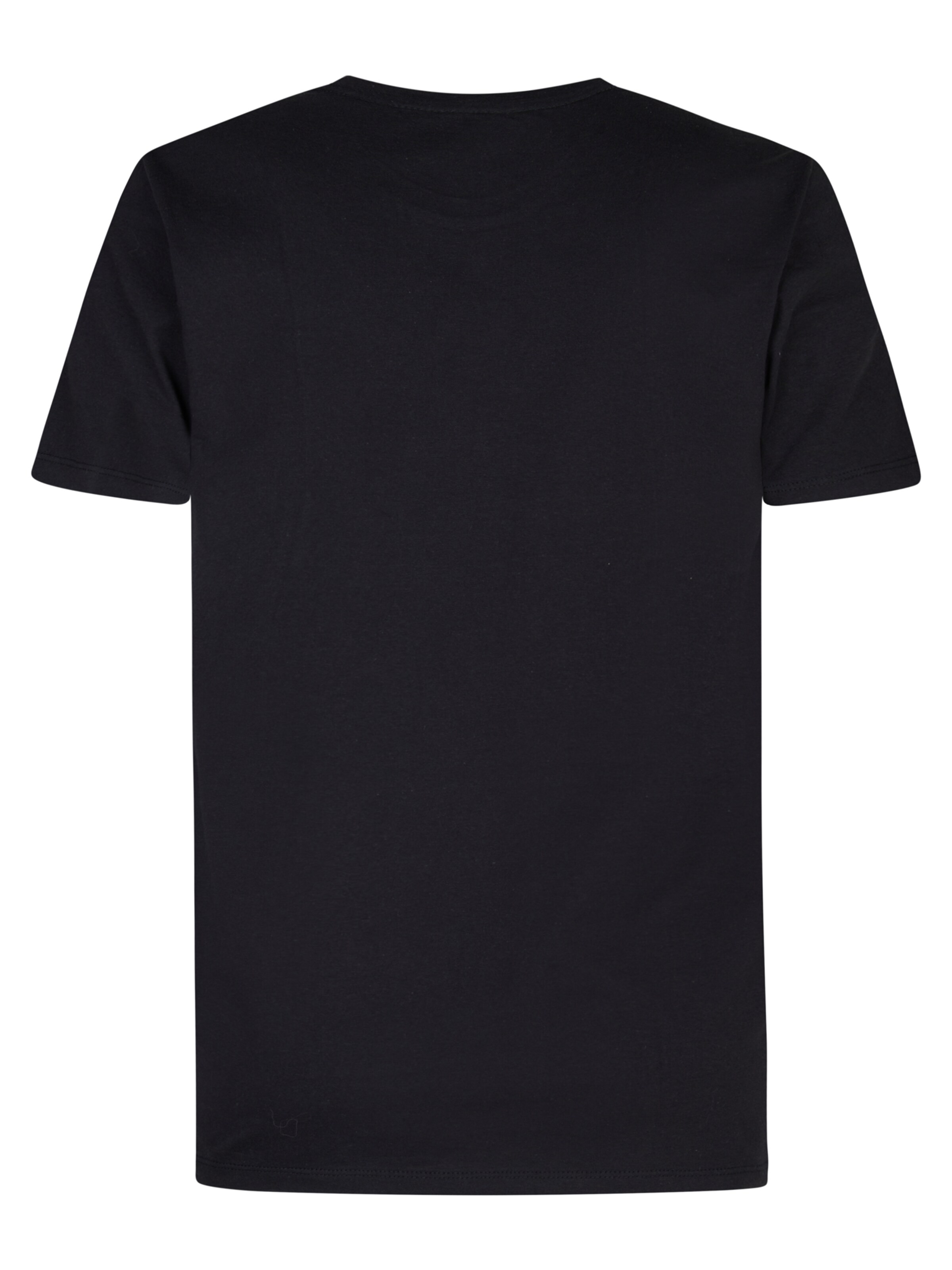 juoda Petrol Industries Marškinėliai: priekis