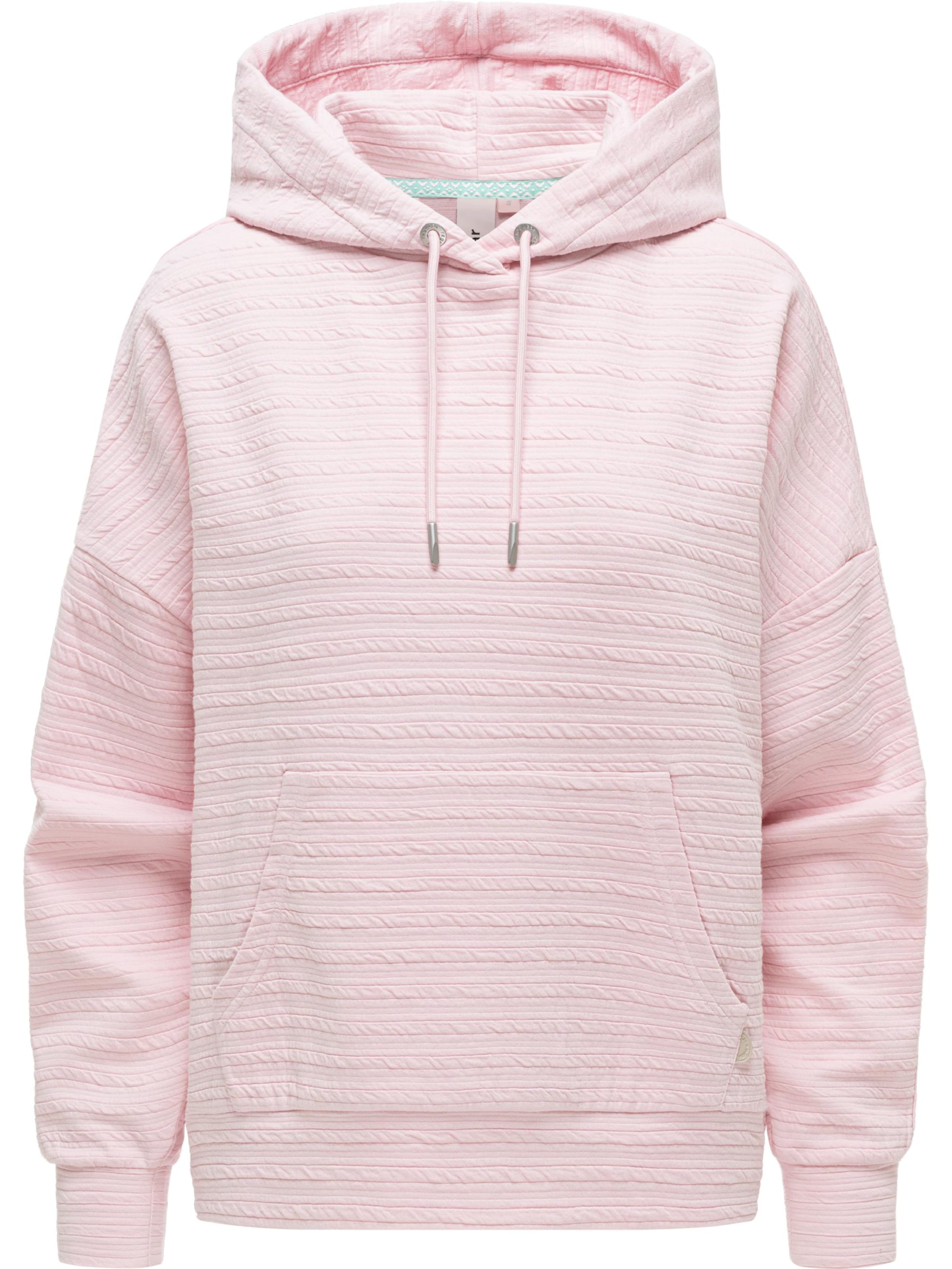 Sweat-shirt 'Pirita' Ragwear en rose : devant