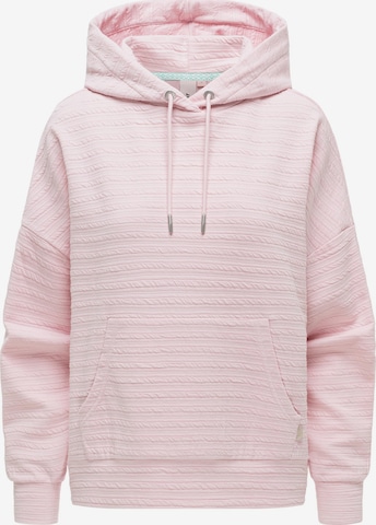 Sweat-shirt 'Pirita' Ragwear en rose : devant