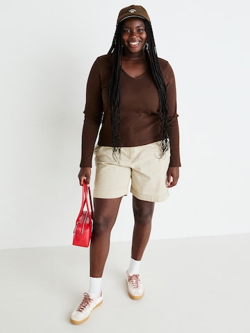 LEVI'S ® Czapka z daszkiem 'Lazy Girl' w kolorze brązowy: przód