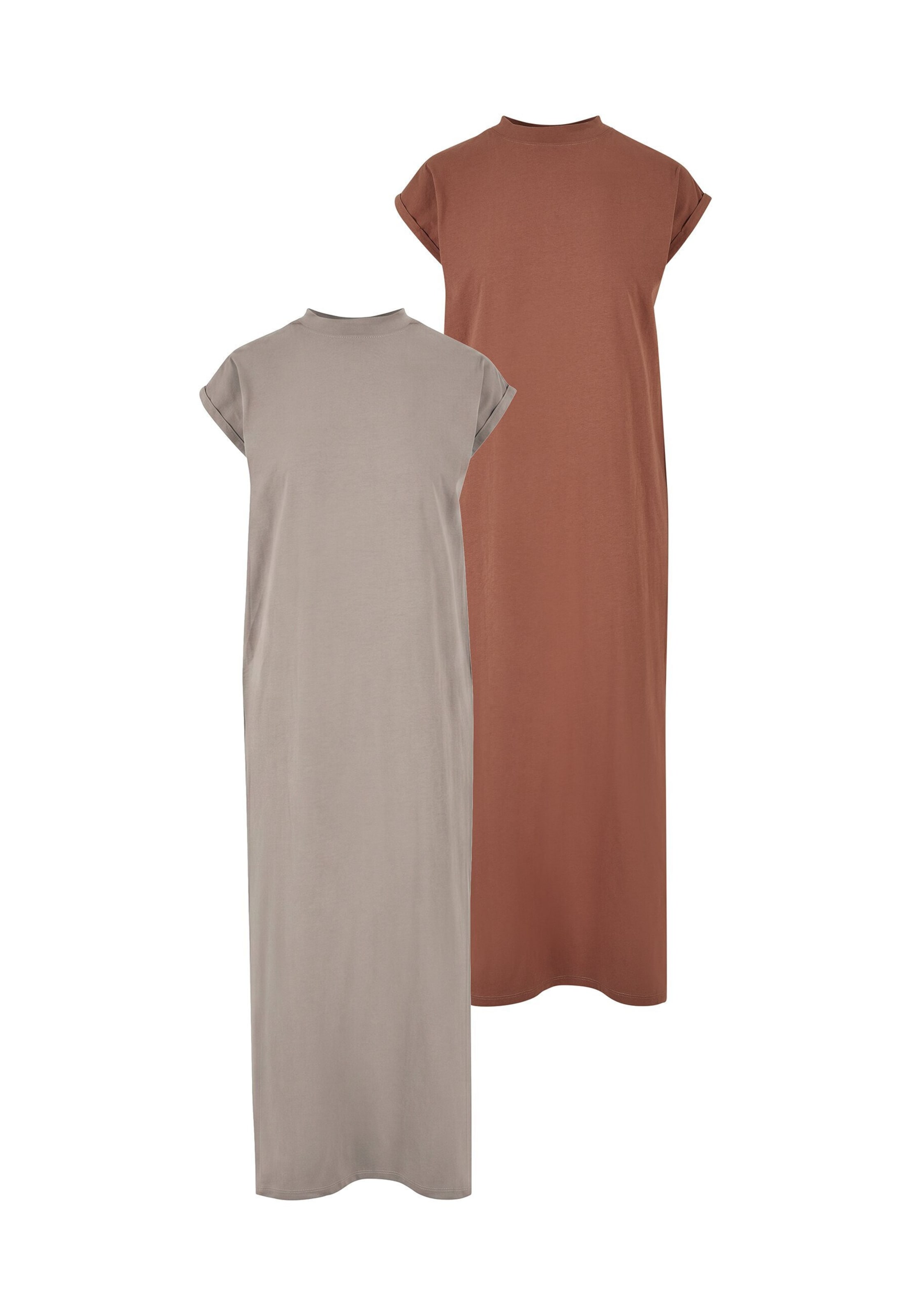 Robe Urban Classics en marron : devant