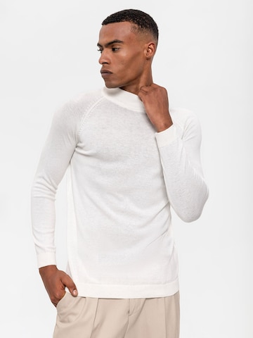 Pull-over Antioch en blanc