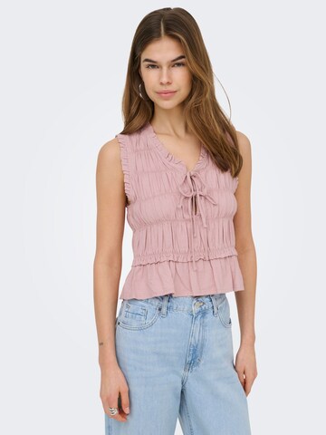 ONLY Bluse 'ONLGoa' i lilla