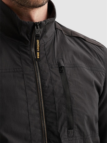 PME Legend - Chaqueta de entretiempo 'Hybrid jacket with zipper closure and side pockets' en gris
