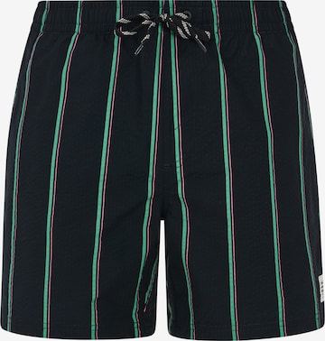 PROTEST Badeshorts 'PRTGonz' in Schwarz: Vorderseite