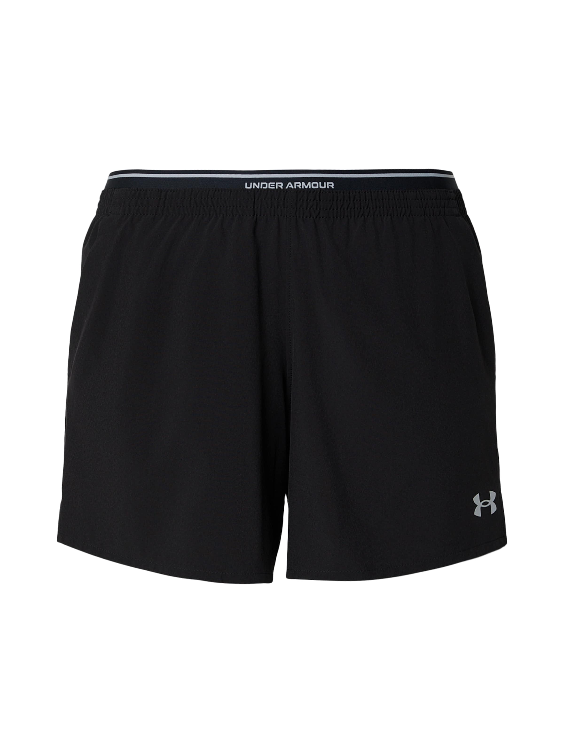 UNDER ARMOUR Normalny krój Spodnie sportowe w kolorze czarny: przód