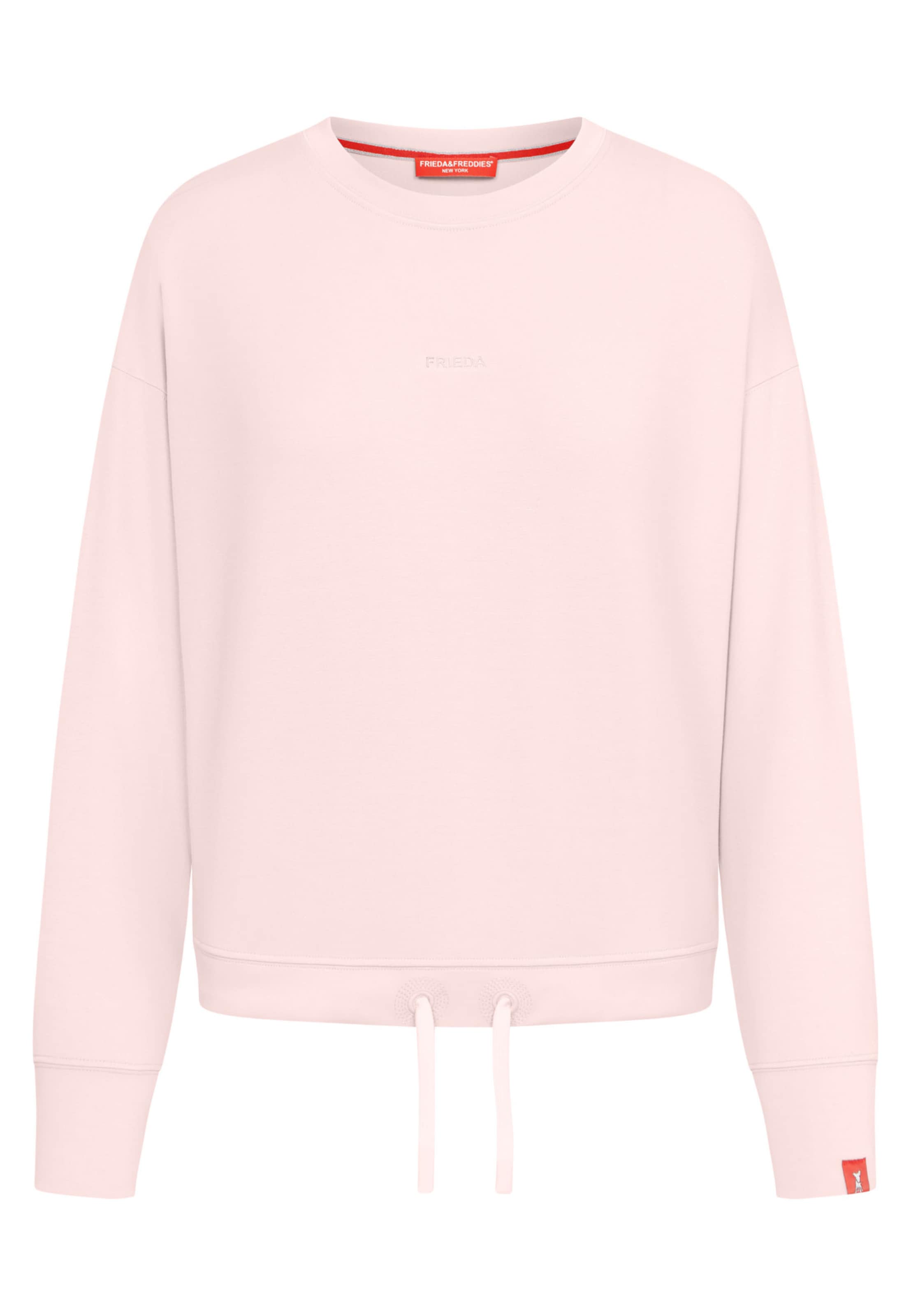Frieda & Freddies Sweatshirt in Pink: front