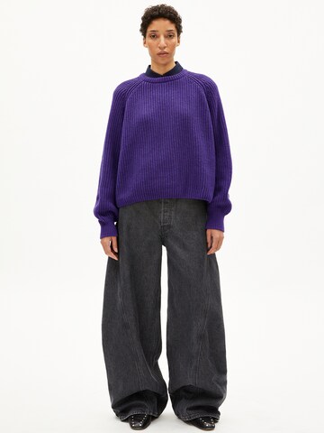 ARMEDANGELS Sweater in Purple