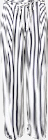 Wide leg Pantaloni cutați de la Tommy Hilfiger Curve pe alb: față