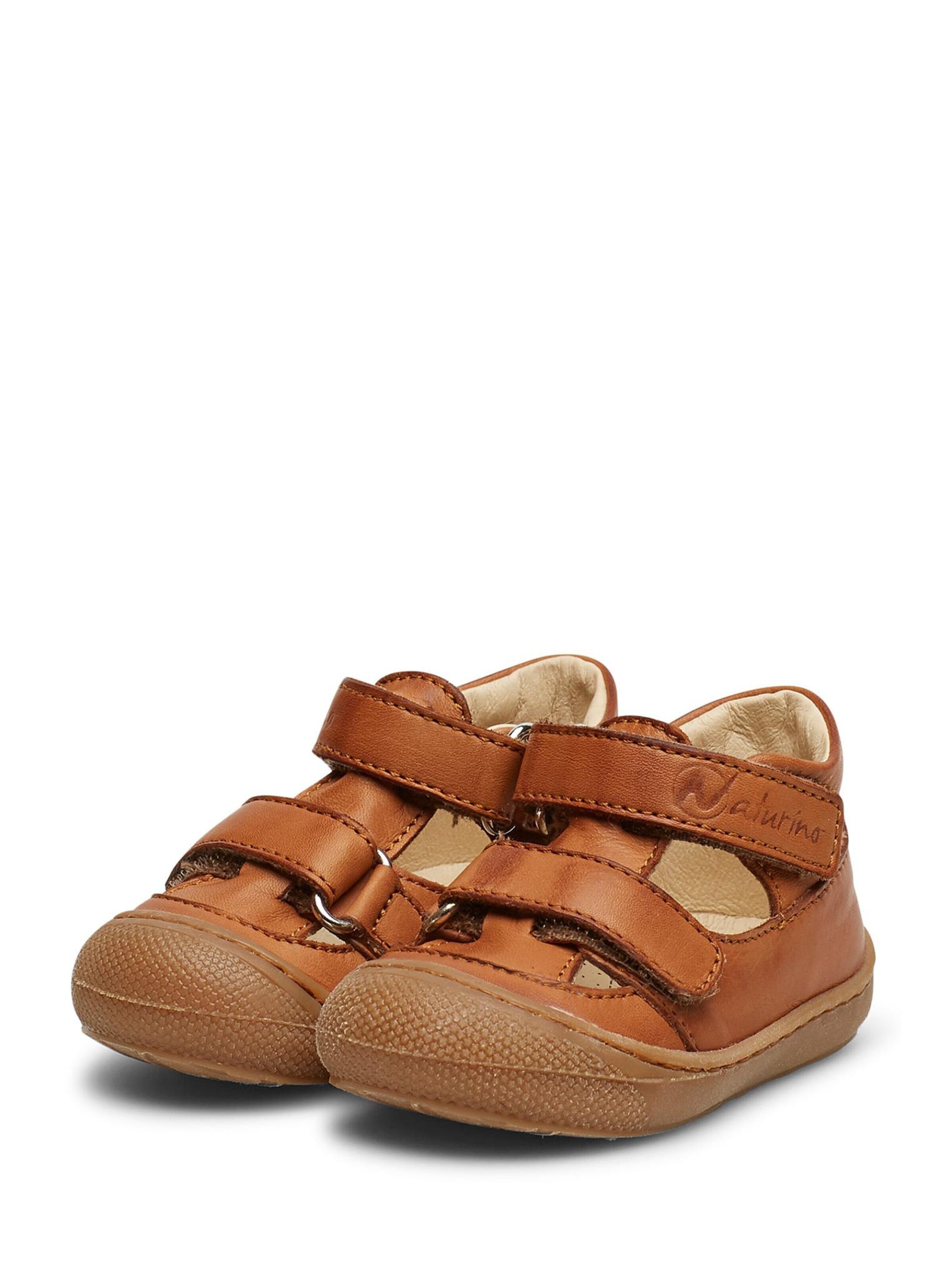 NATURINO Open shoes 'PUFFY' in Beige