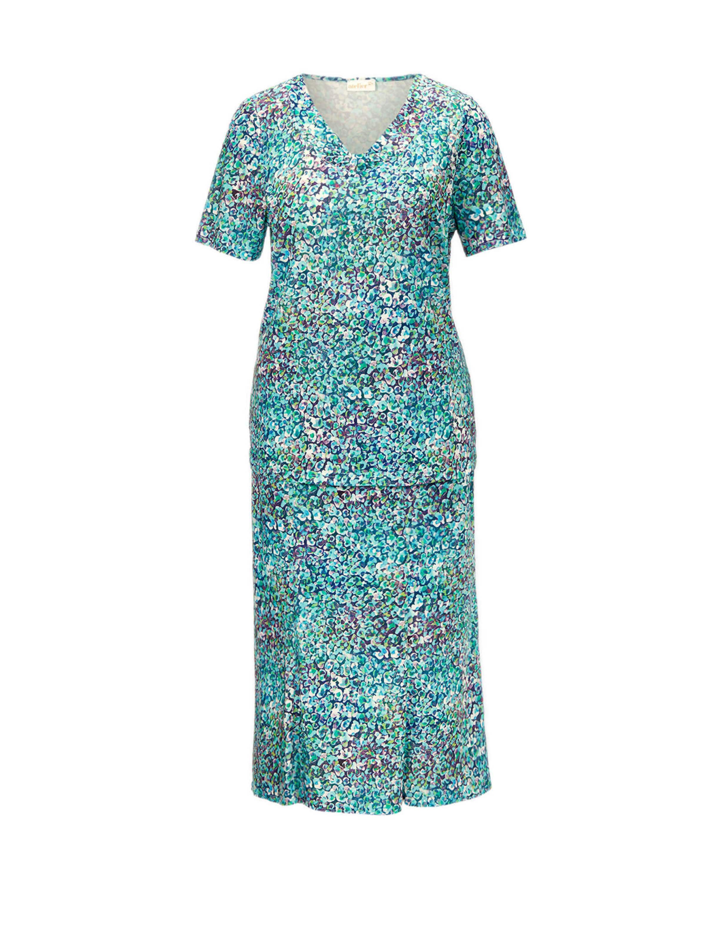 Robe Goldner en mélange de couleurs