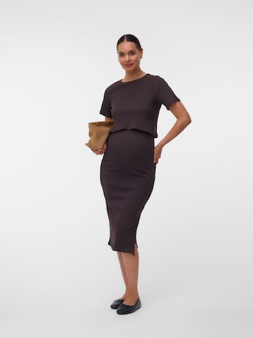 Camicia da donna di MAMALICIOUS in marrone