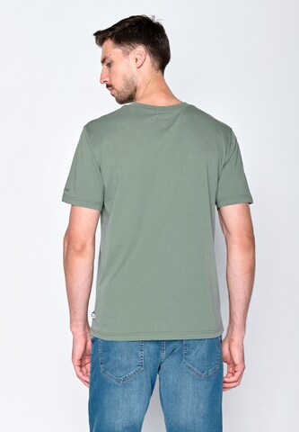 Maglietta 'Nature Cliffsail' di GREENBOMB in verde
