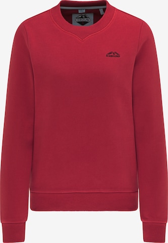 ICEBOUND Sweatshirt in Red: front