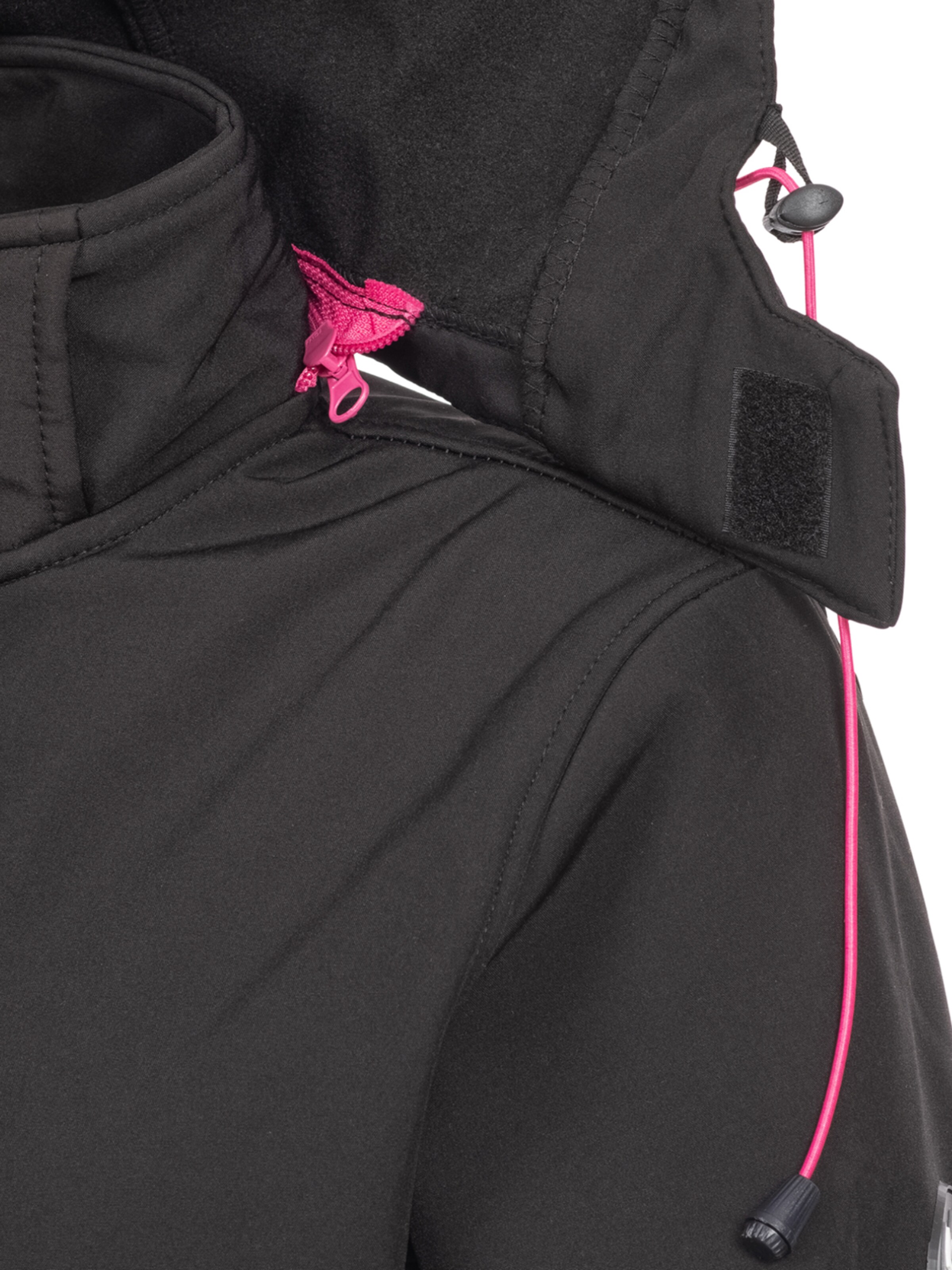 Rock Creek Outdoormantel in Schwarz