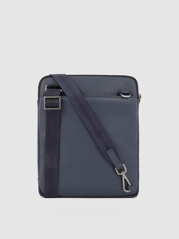 Piquadro Schoudertas in Blauw
