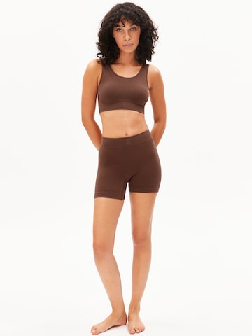 ARMEDANGELS Broekje in Bruin