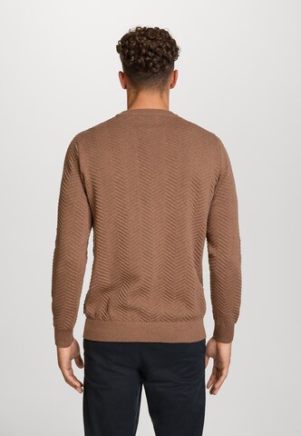 Kronstadt Trui 'Carlo' in Bruin