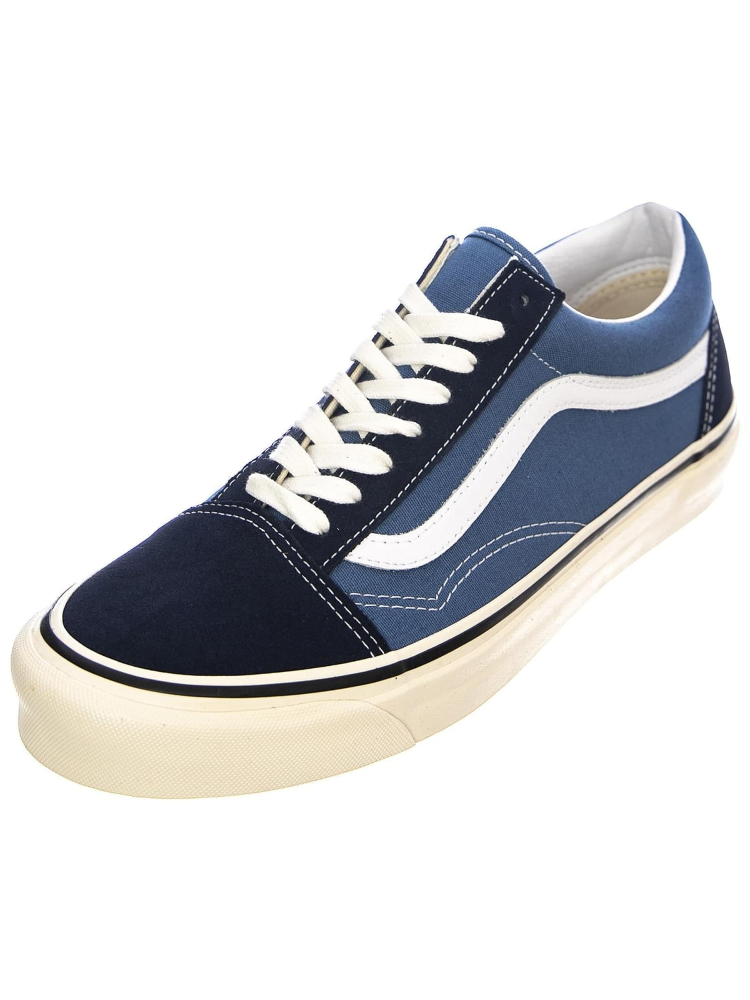 Scarpa stringata sportiva di VANS in blu: frontale