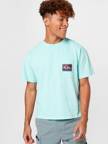 QUIKSILVER Performance Shirt 'RAINBOW' in Blue: front