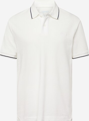 ESPRIT - Camiseta 'SUS' en blanco: frente