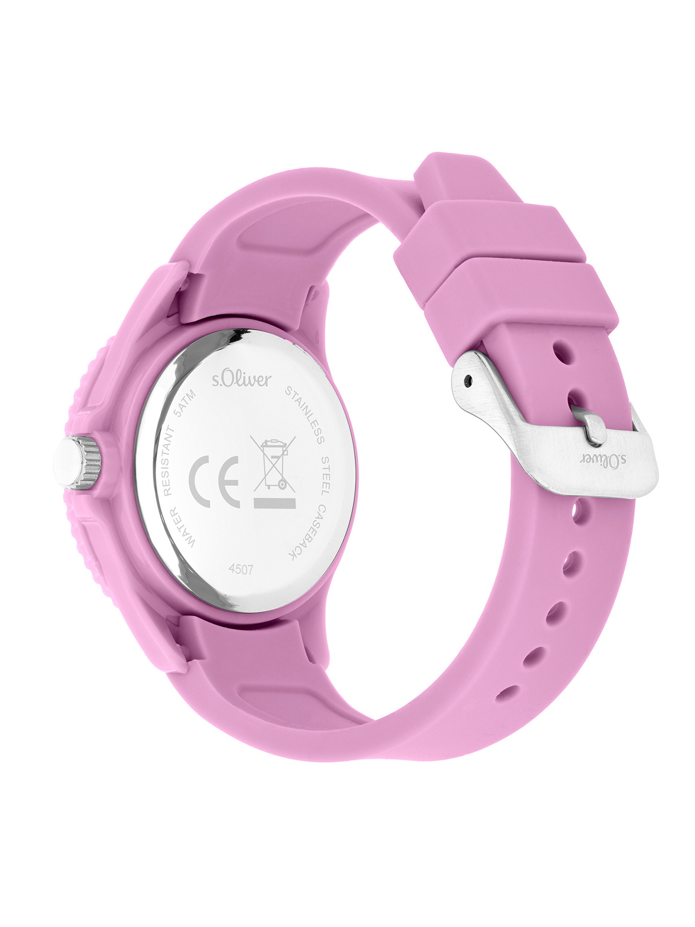 s.Oliver Watch 'Lovely Time' in Purple