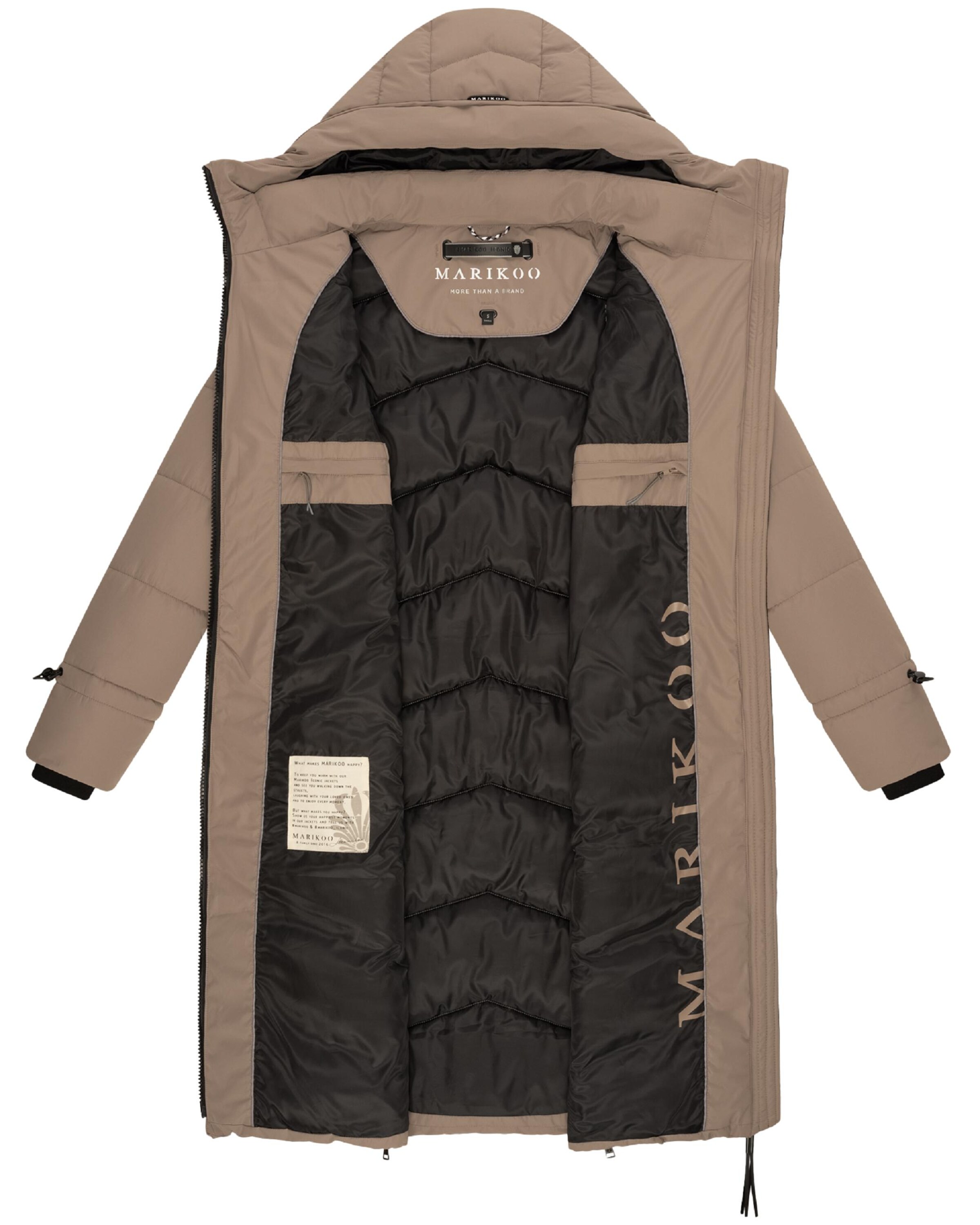 MARIKOO Winter coat in Beige