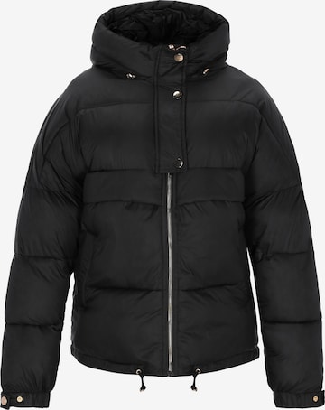 faina Winterjas in Zwart: voorkant