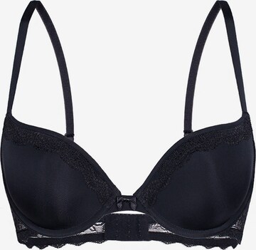 sassa Push-up BH 'Fancy Lace' in Schwarz: predná strana