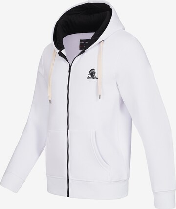 Rock Creek Zip-Up Hoodie in White