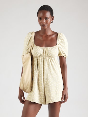 Tuta jumpsuit di Miss Selfridge in giallo: frontale