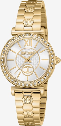 Just Cavalli Set: Uhr + Armband in Gold