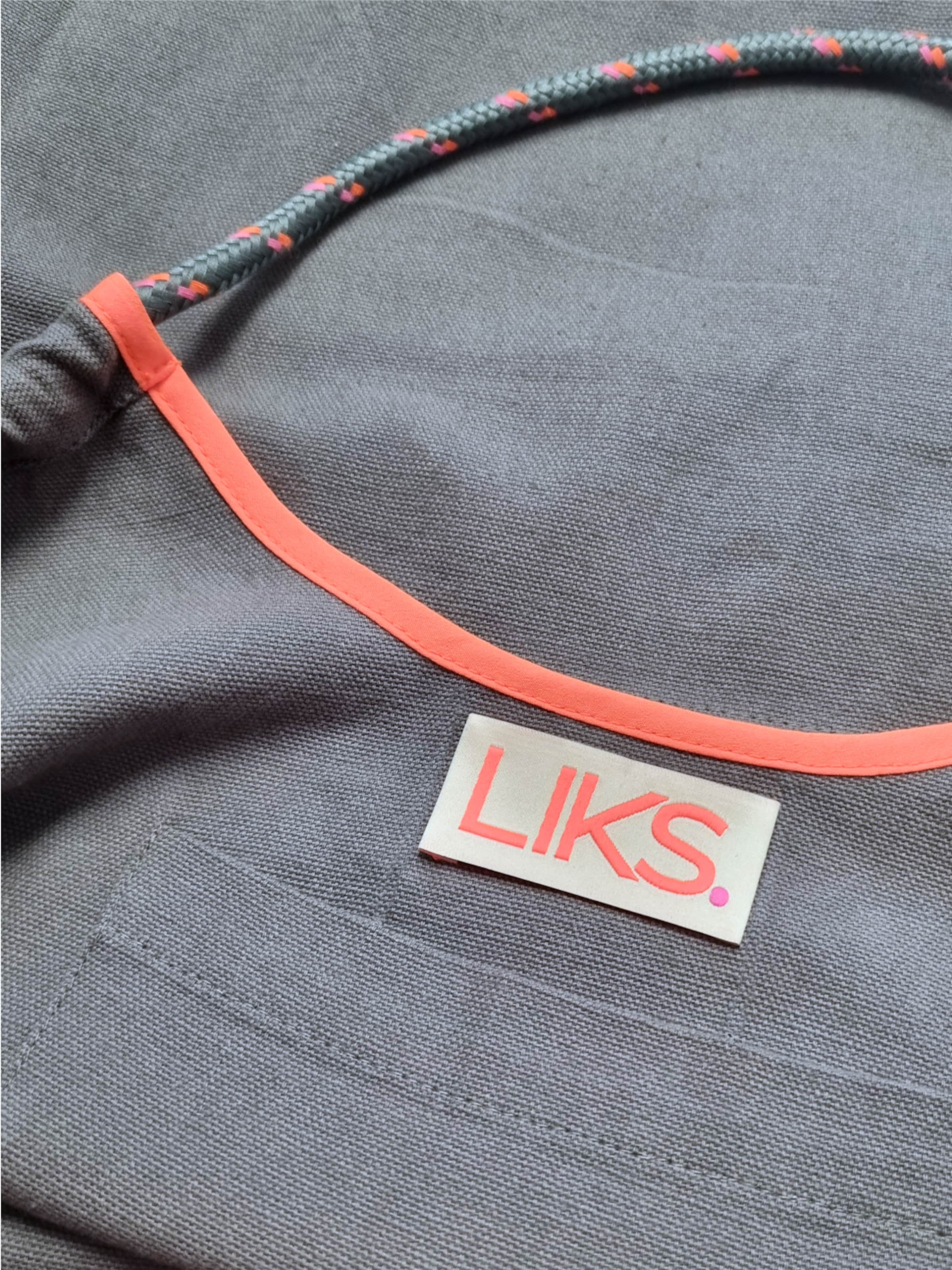 LIKS. Munich Shopper 'Motiv'‌‌‌‌‌‌‌ in Grau