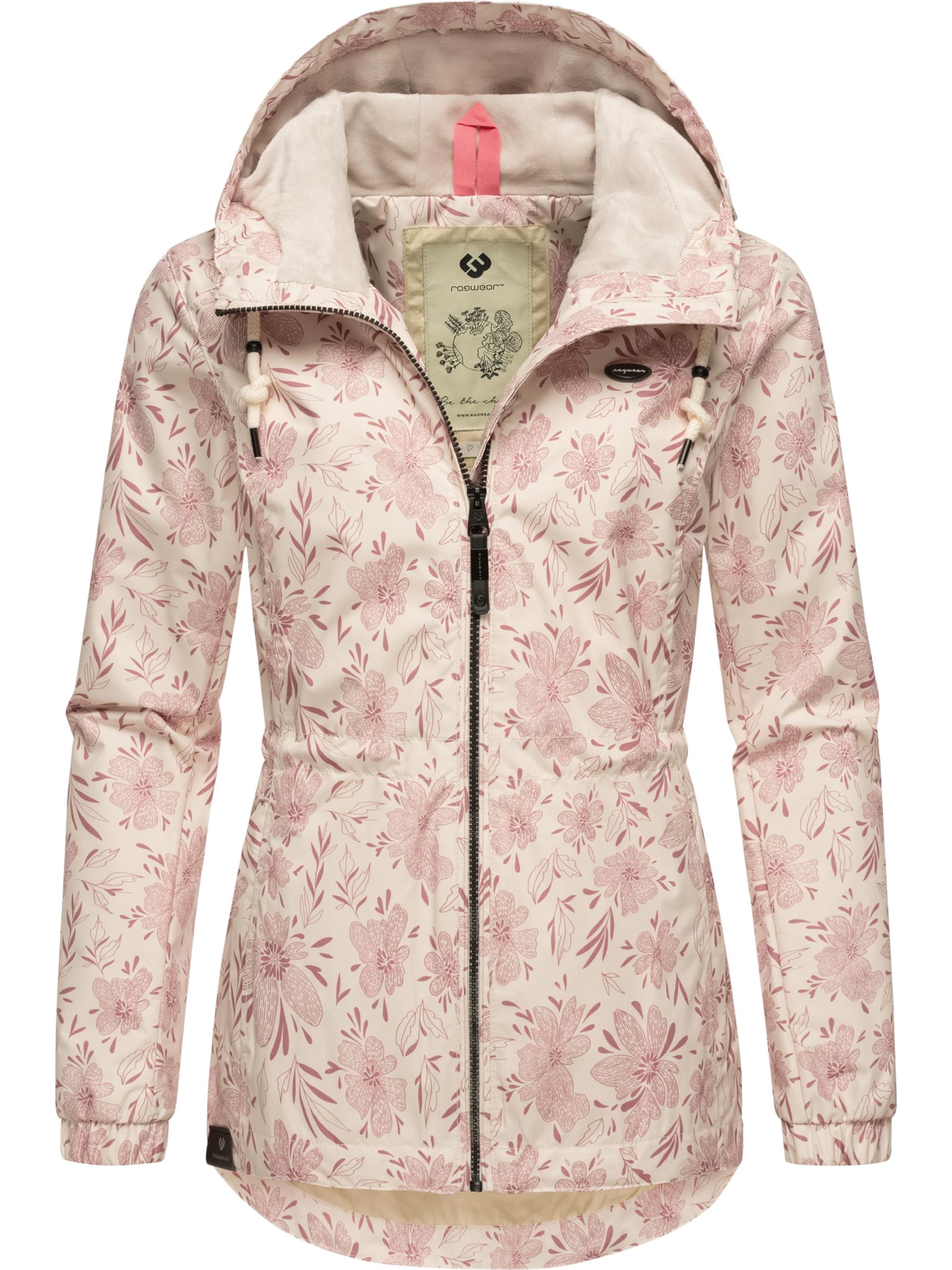 rožinė Ragwear Funkcinė striukė  &#x27;Dankka Spring&#x27;