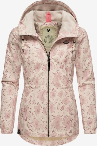 Ragwear Weatherproof jacket 'Dankka Spring' in Pink