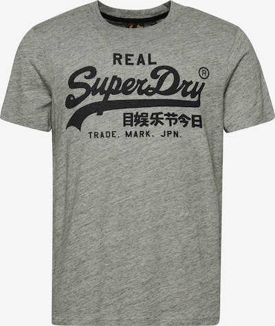 Superdry Shirt in de kleur Grijs / Zwart, Productweergave