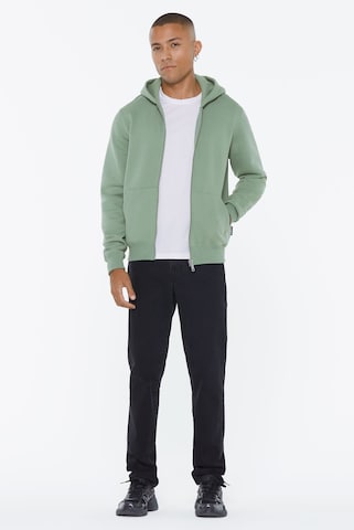 Harlem Soul Zip-Up Hoodie in Green