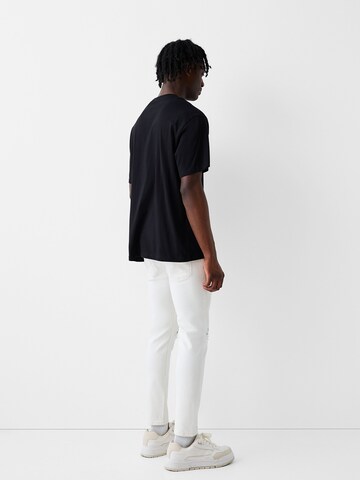 Bershka Skinny Jeans in Weiß