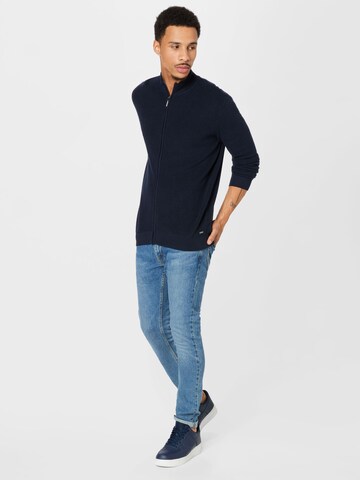 TOM TAILOR Knit cardigan in Blue