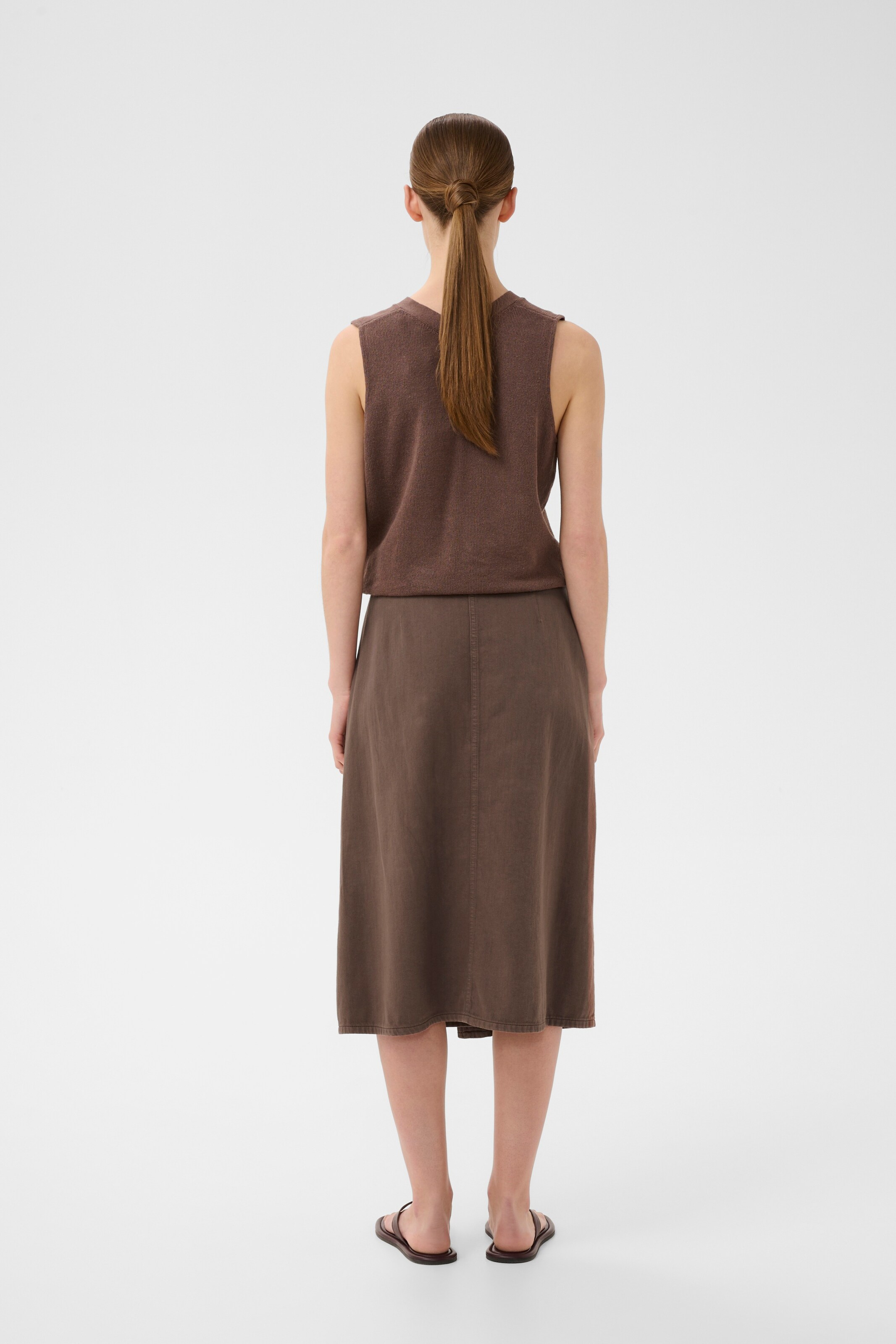 InWear Nederdel 'GLADYS' i brun