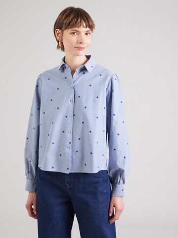 UNITED COLORS OF BENETTON Blouse in Blue: front