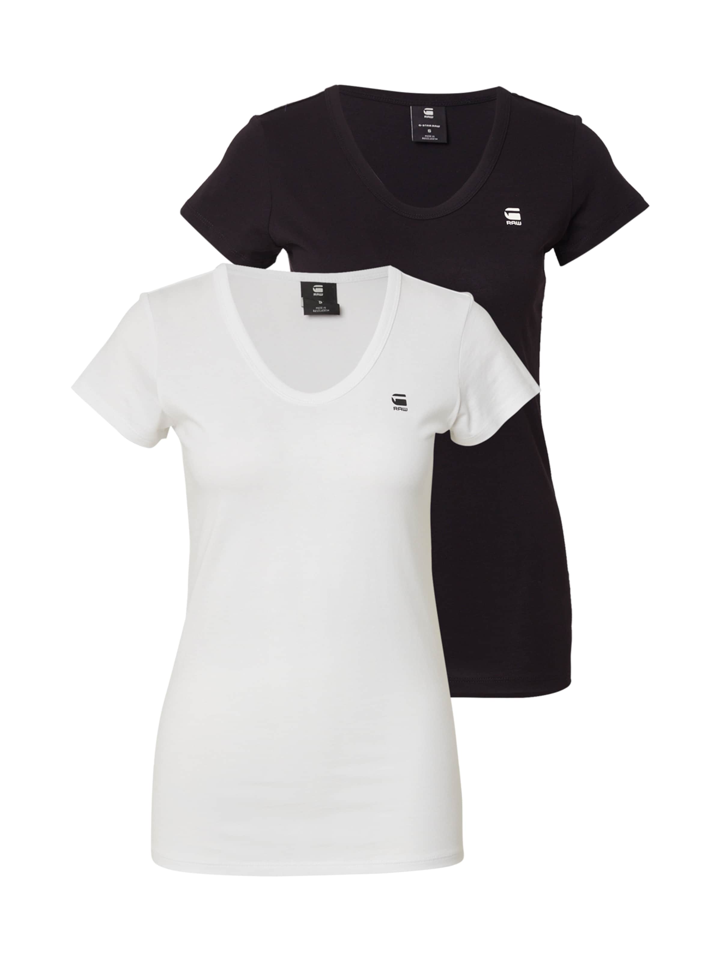 G-STAR - Camiseta en negro: frente