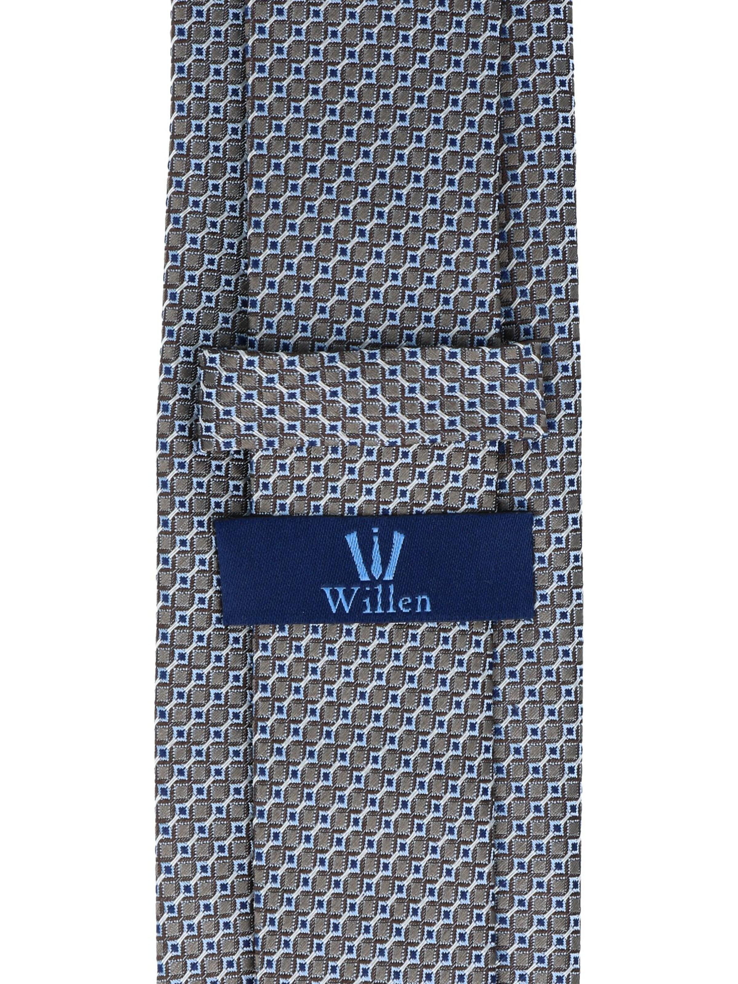 WILLEN Tie 'Minimal' in Grey