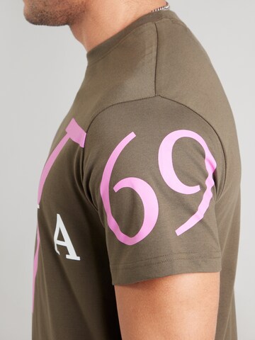 19V69 ITALIA Shirt 'Tamaro' in Green