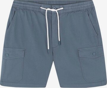 Scalpers Regular Cargo Pants 'Milos' in Blue: front