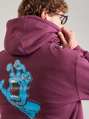 Sweat-shirt Santa Cruz en rouge
