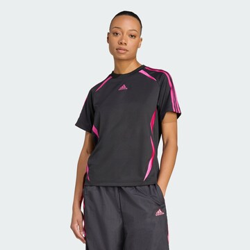 ADIDAS ORIGINALS Shirt 'Adicolor Teamgeist' in Zwart: voorkant