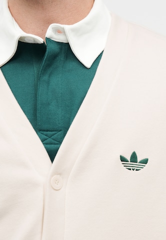 Giacca di felpa 'Varsity' di ADIDAS ORIGINALS in bianco